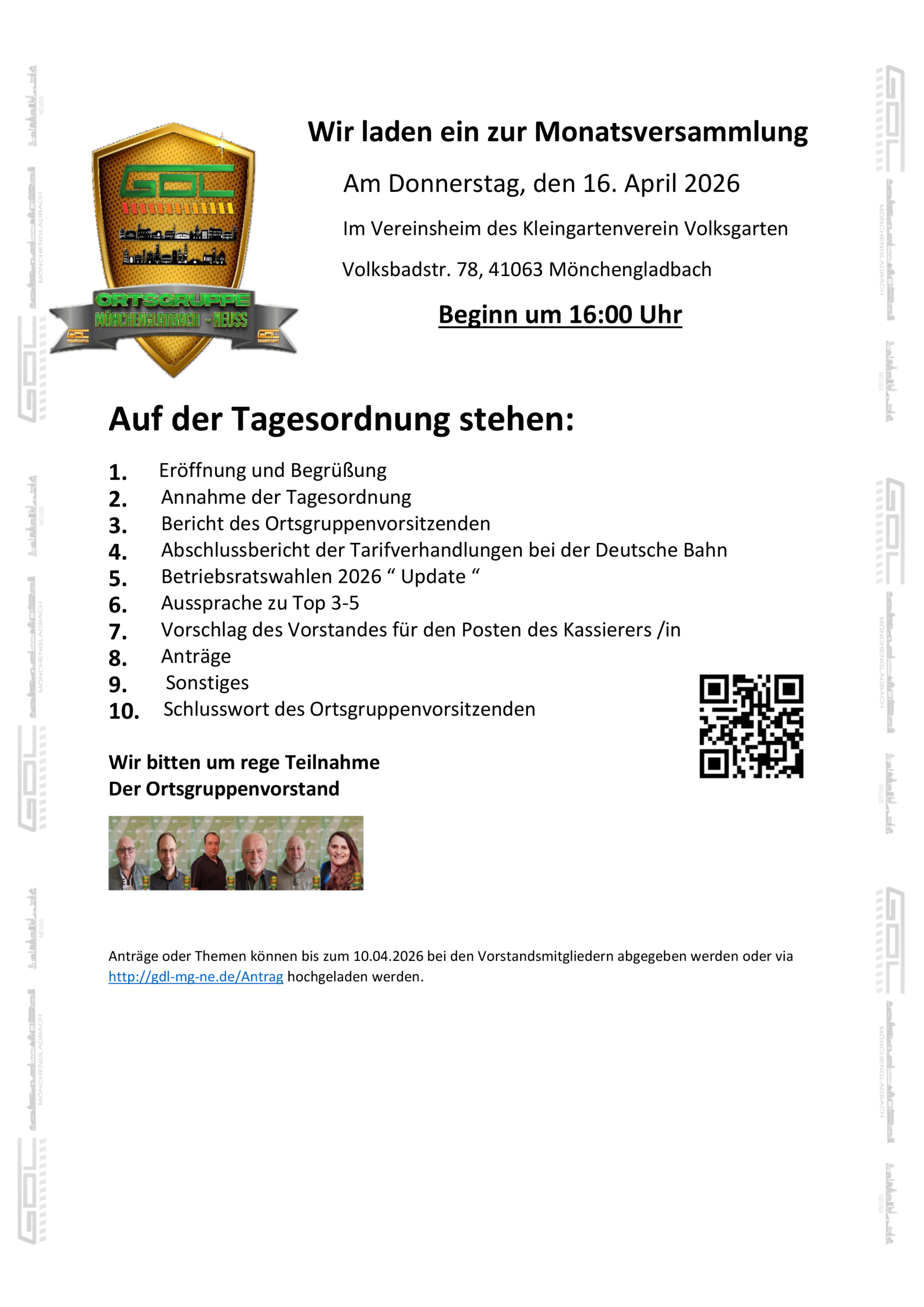 Einladung MV am 16.04.2026